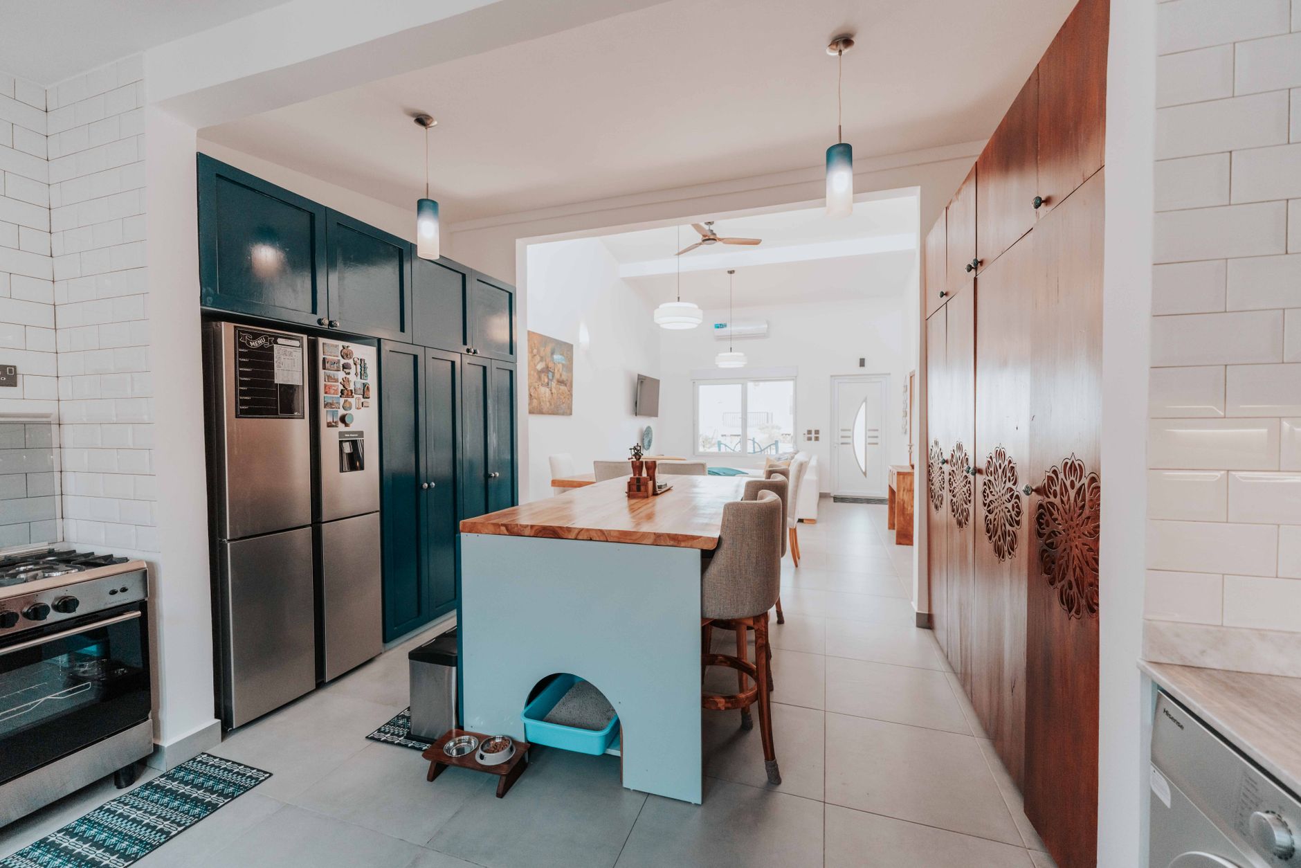 Cocina moderna remodelada por Áurea